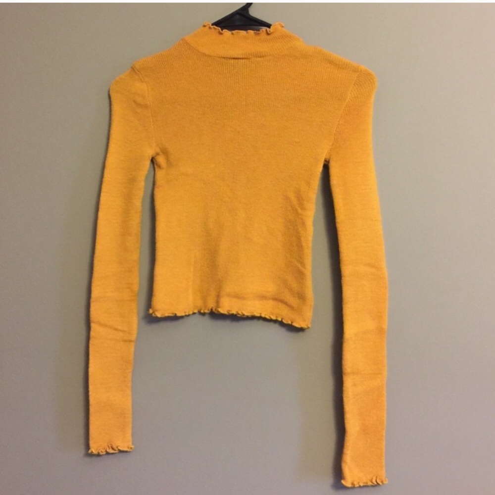 Forever 21 knit lettuce edge
